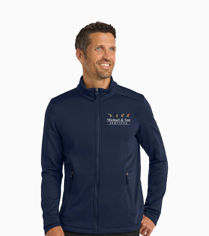 Grid Fleece Jacket