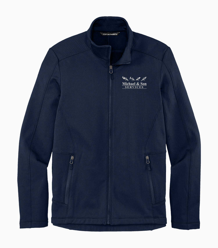 Grid Fleece Jacket