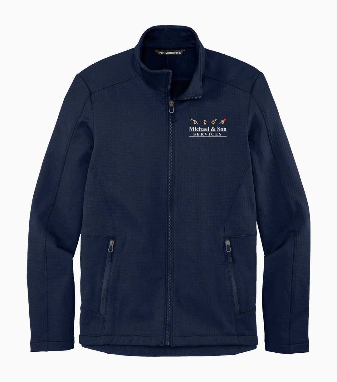 Grid Fleece Jacket