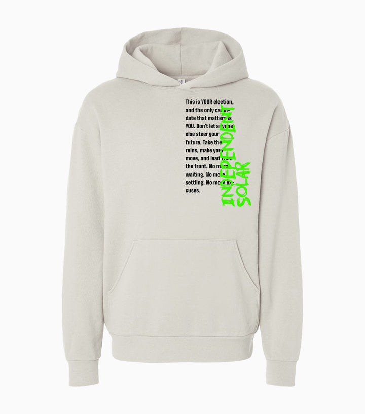 Avenue Hooded Sweatshirt - I Vote For Myself