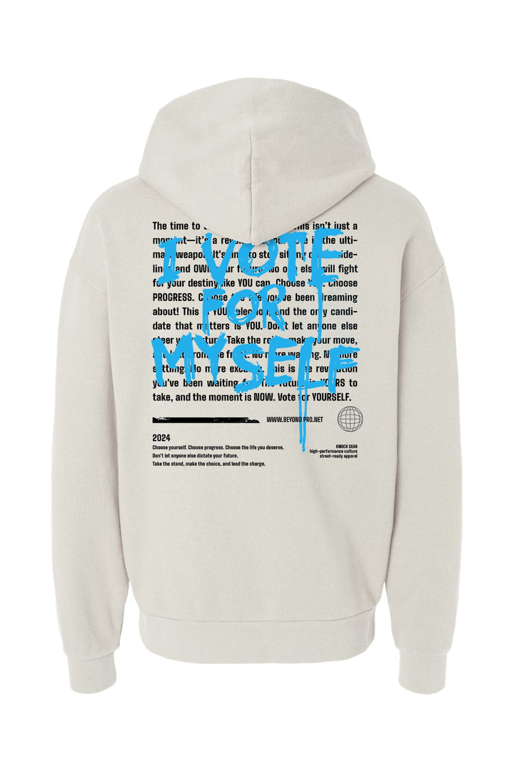 Avenue Hooded Sweatshirt - I Vote For Myself