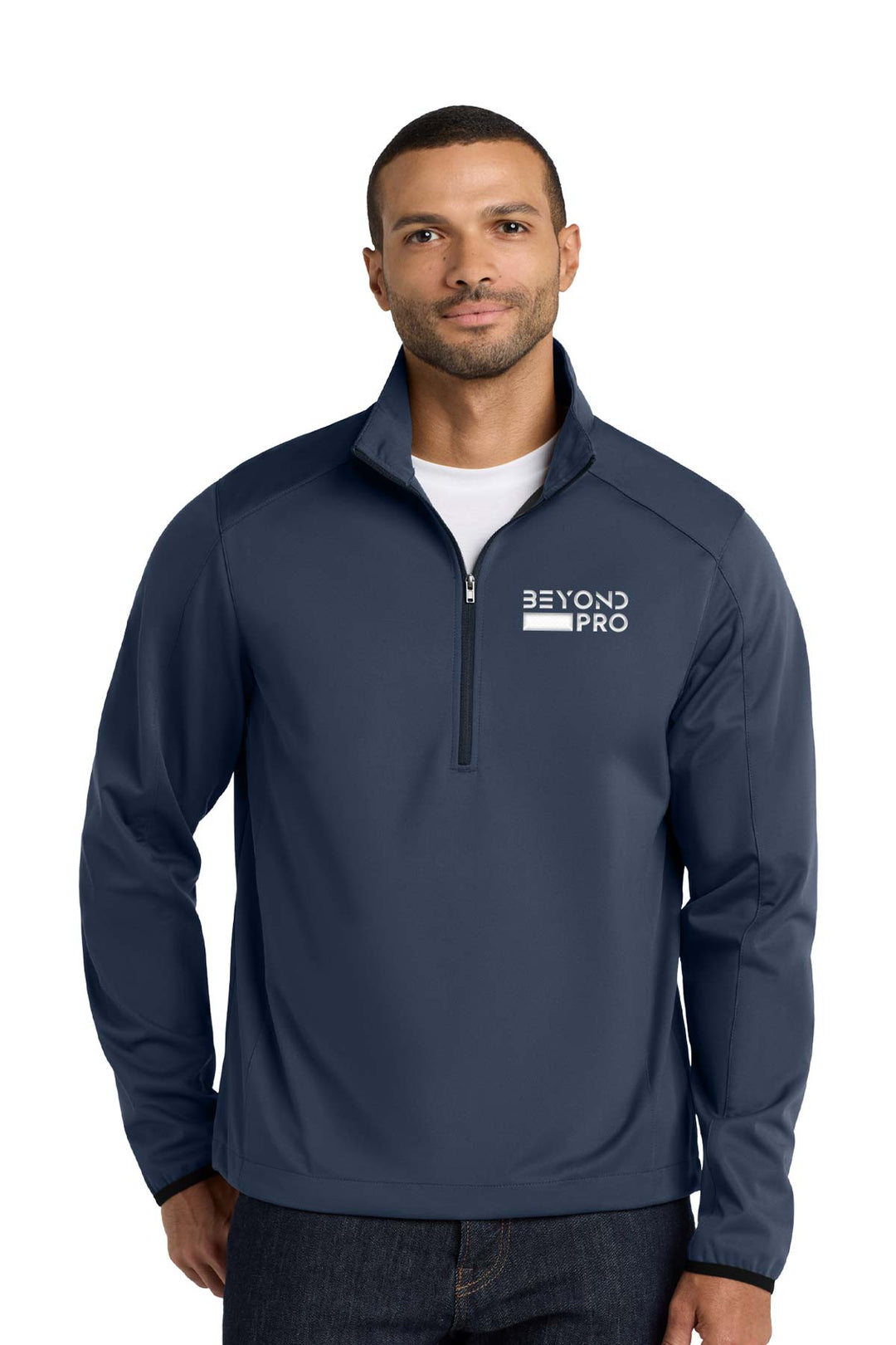 Active 1/2-Zip Soft Shell Jacket