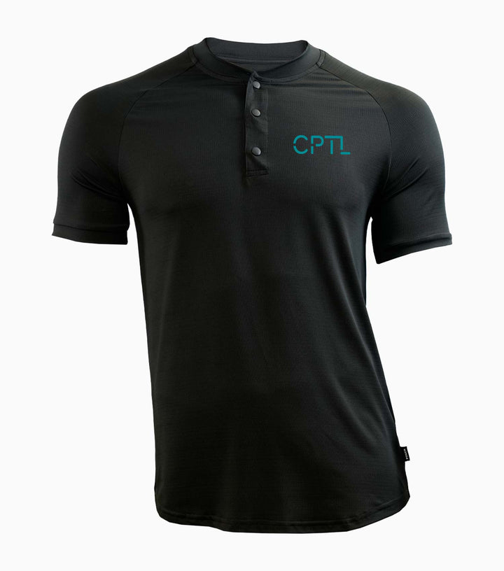 Premium Collarless Polo by KnockGear