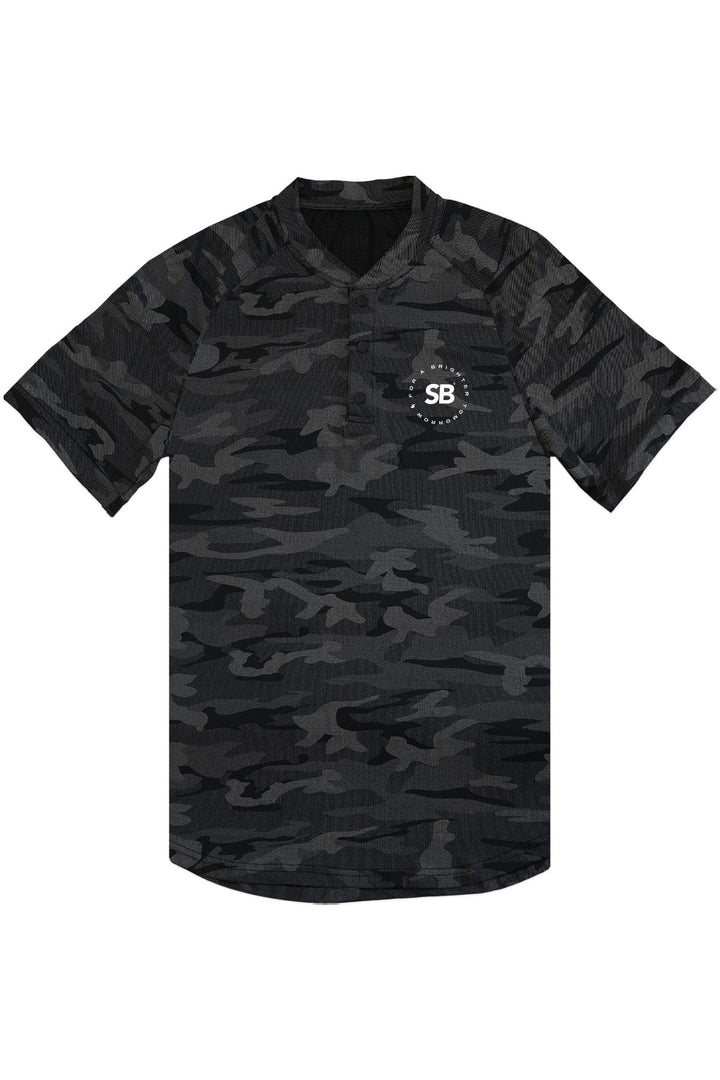 Premium Collarless Polo by KnockGear