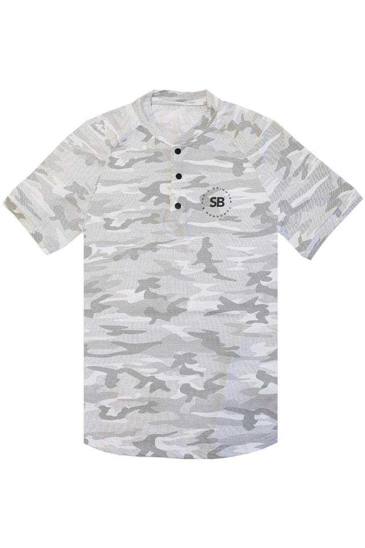 Premium Collarless Polo by KnockGear