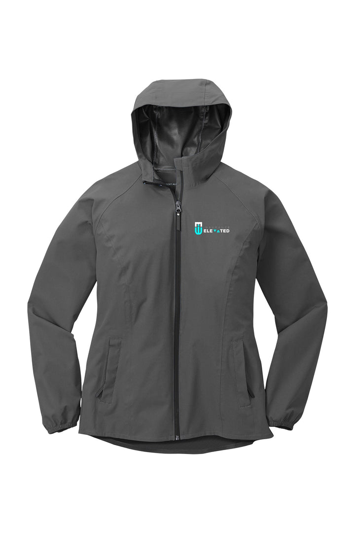 Insurance Elevated Ladies Essential Rain Jacket