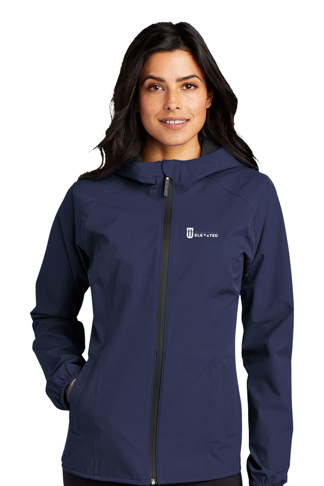 Insurance Elevated Ladies Essential Rain Jacket