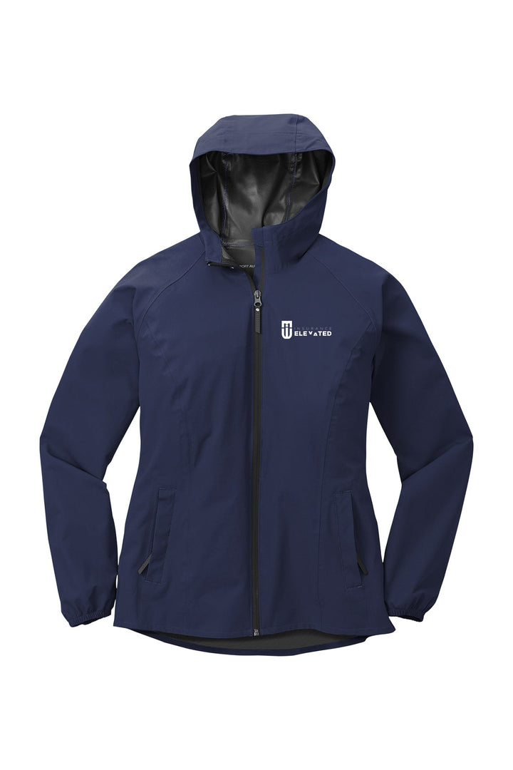 Insurance Elevated Ladies Essential Rain Jacket