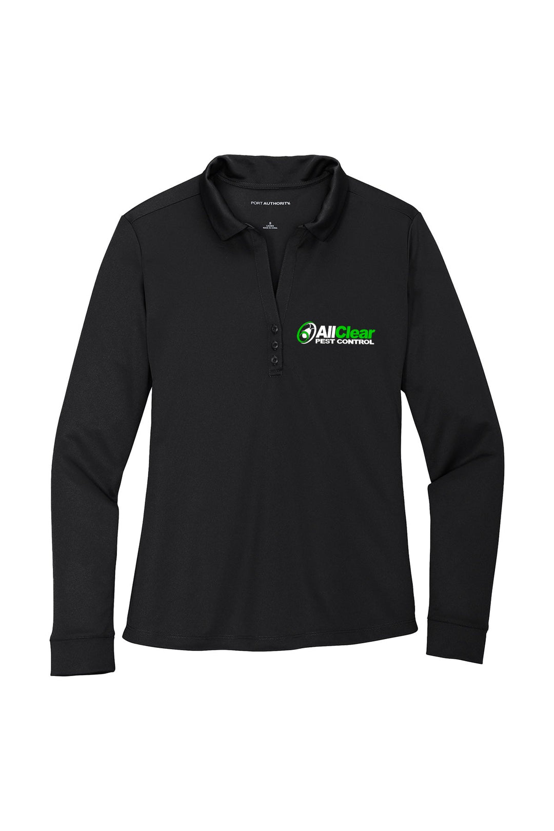 Ladies Silk Touch Performance Long Sleeve Polo
