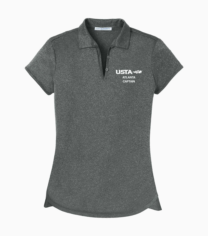 Ladies Trace Heather Polo