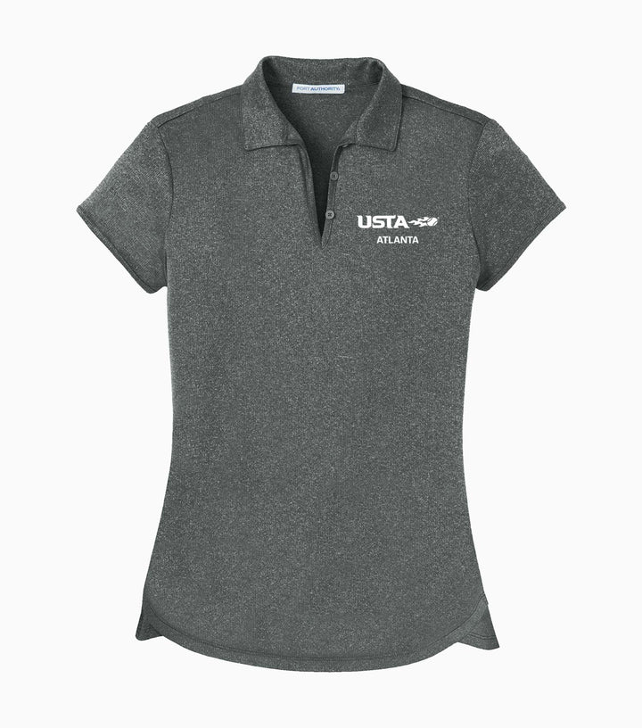 Ladies Trace Heather Polo