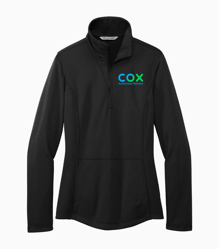 Ladies Smooth Fleece 1/4-Zip