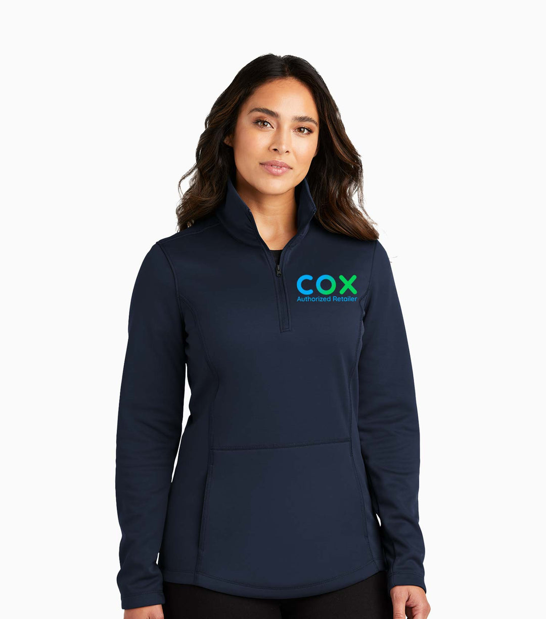 Ladies Smooth Fleece 1/4-Zip