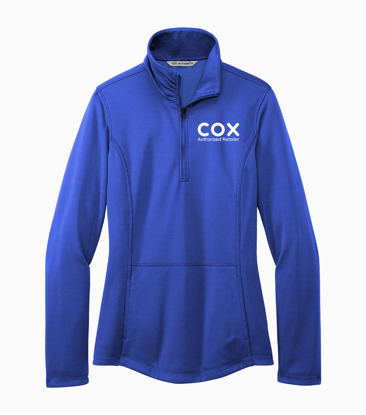 Ladies Smooth Fleece 1/4-Zip