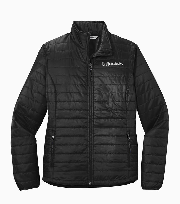 Ladies Packable Puffy Jacket