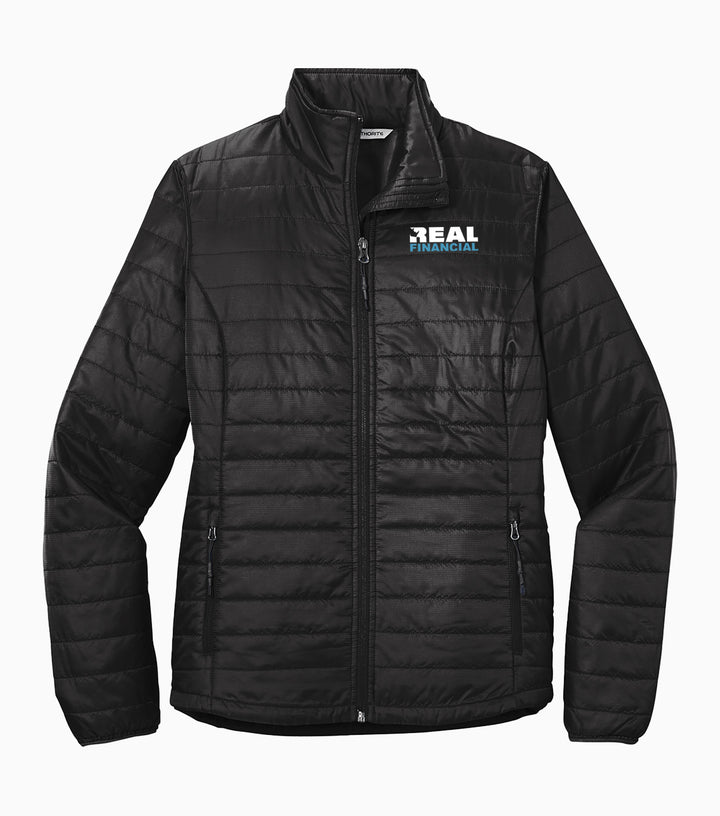 Ladies Packable Puffy Jacket