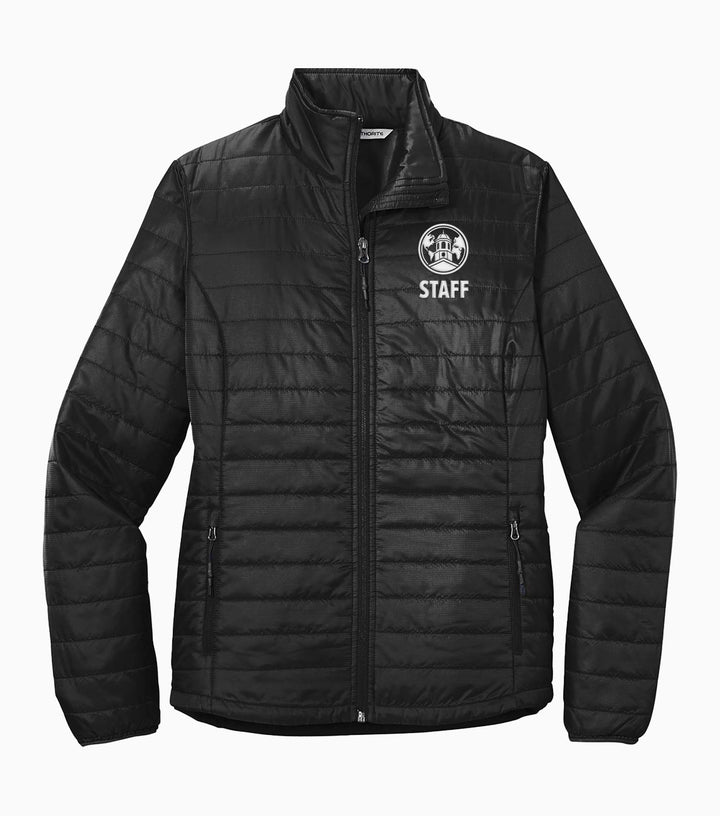 Ladies Packable Puffy Jacket