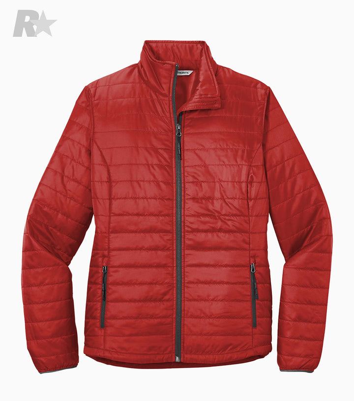 Ladies Packable Puffy Jacket