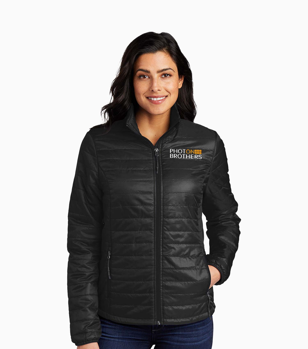 Ladies Packable Puffy Jacket