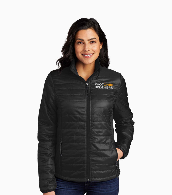 Ladies Packable Puffy Jacket
