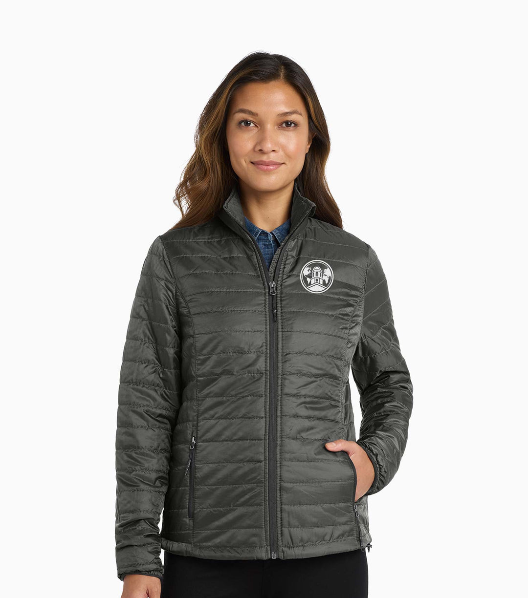 Ladies Packable Puffy Jacket