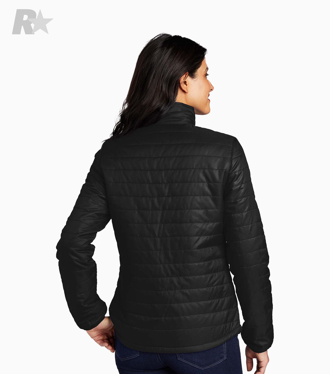 Ladies Packable Puffy Jacket