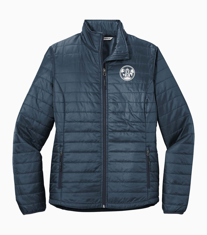 Ladies Packable Puffy Jacket