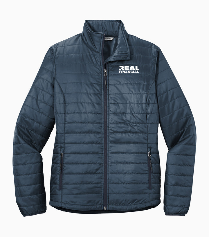 Ladies Packable Puffy Jacket