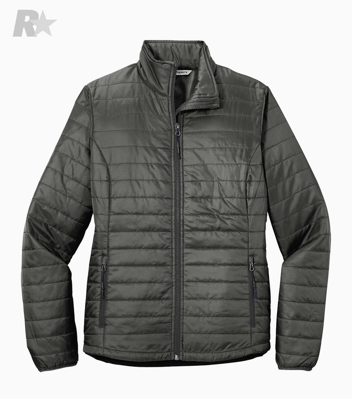 Ladies Packable Puffy Jacket