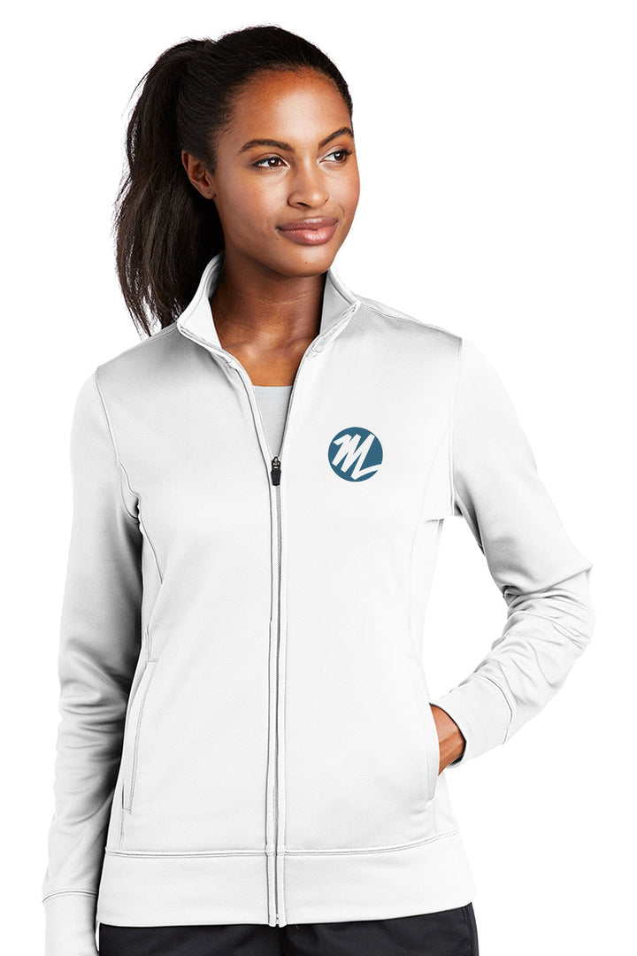 Ladies Sport-Wick Fleece Full-Zip Jacket