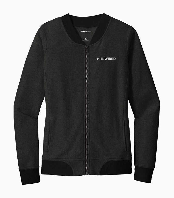 Ladies Lightweight French Terry Bomber