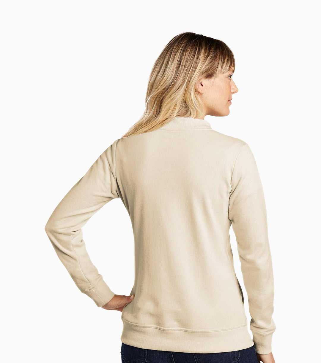 Ladies Lightweight French Terry Bomber