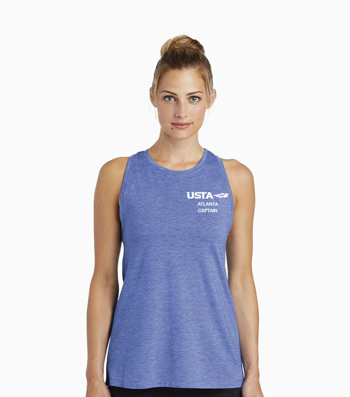 Ladies PosiCharge Tri-Blend Wicking Tank