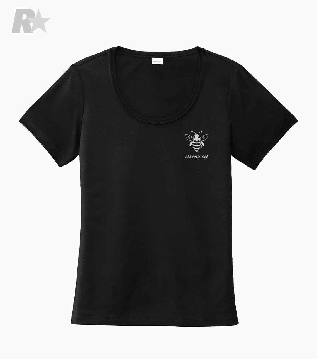 Ladies Posi-UV Pro Scoop Neck Tee