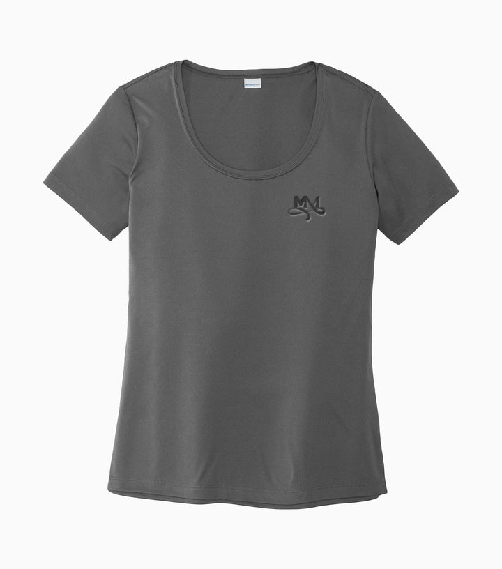 Ladies Posi-UV Pro Scoop Neck Tee