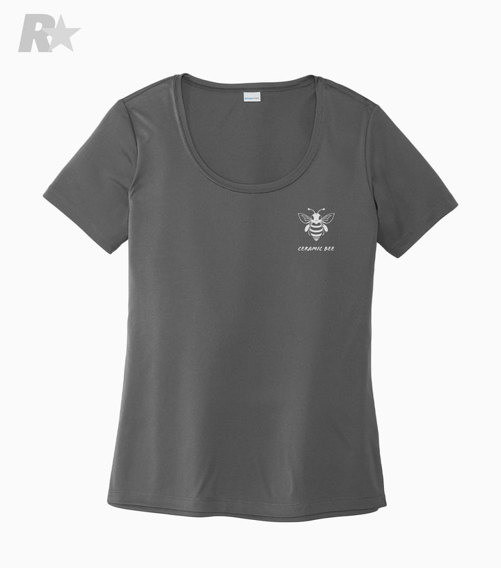 Ladies Posi-UV Pro Scoop Neck Tee