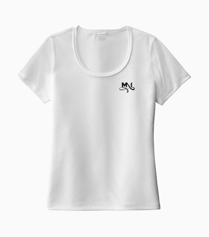 Ladies Posi-UV Pro Scoop Neck Tee