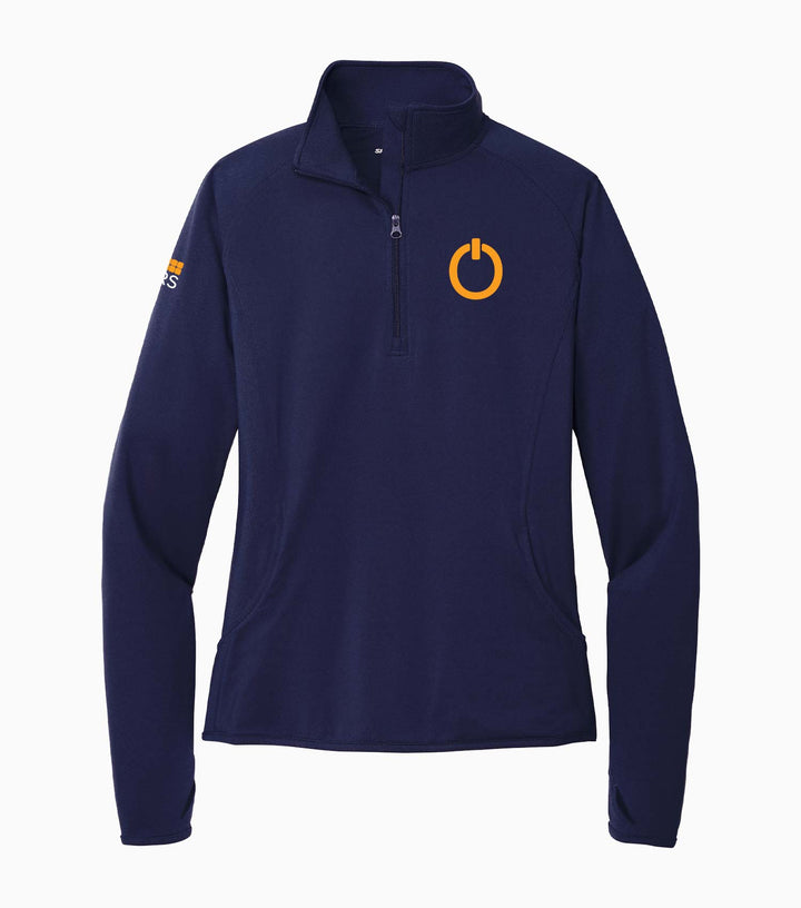 Ladies Sport-Wick Stretch 1/4-Zip Pullover