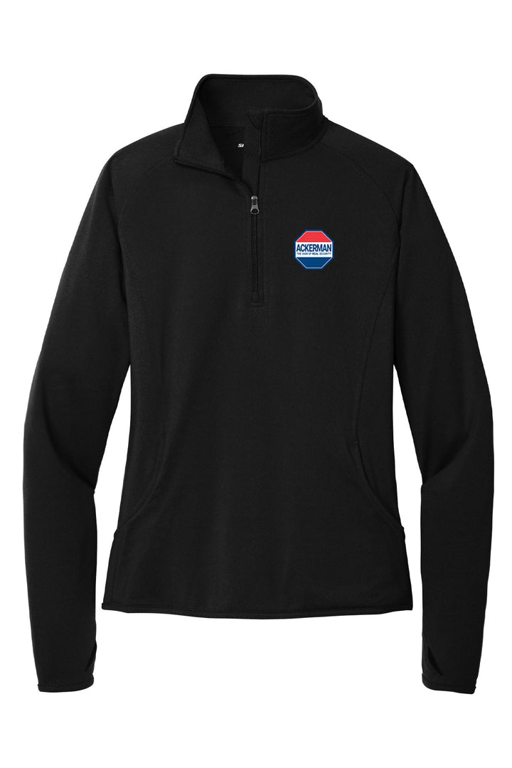 Ladies Sport-Wick Stretch 1/4 Zip Pullover