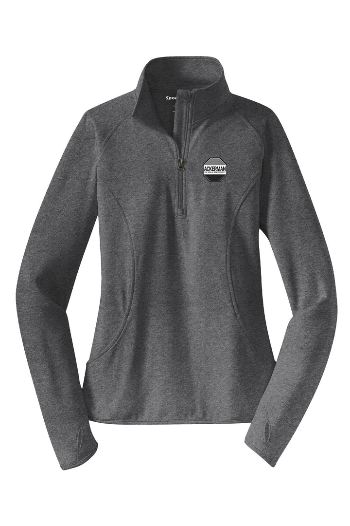 Ladies Sport-Wick Stretch 1/4 Zip Pullover