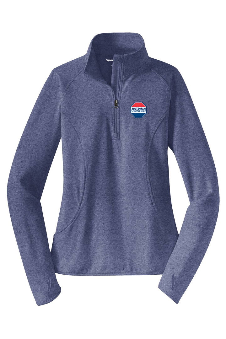 Ladies Sport-Wick Stretch 1/4 Zip Pullover