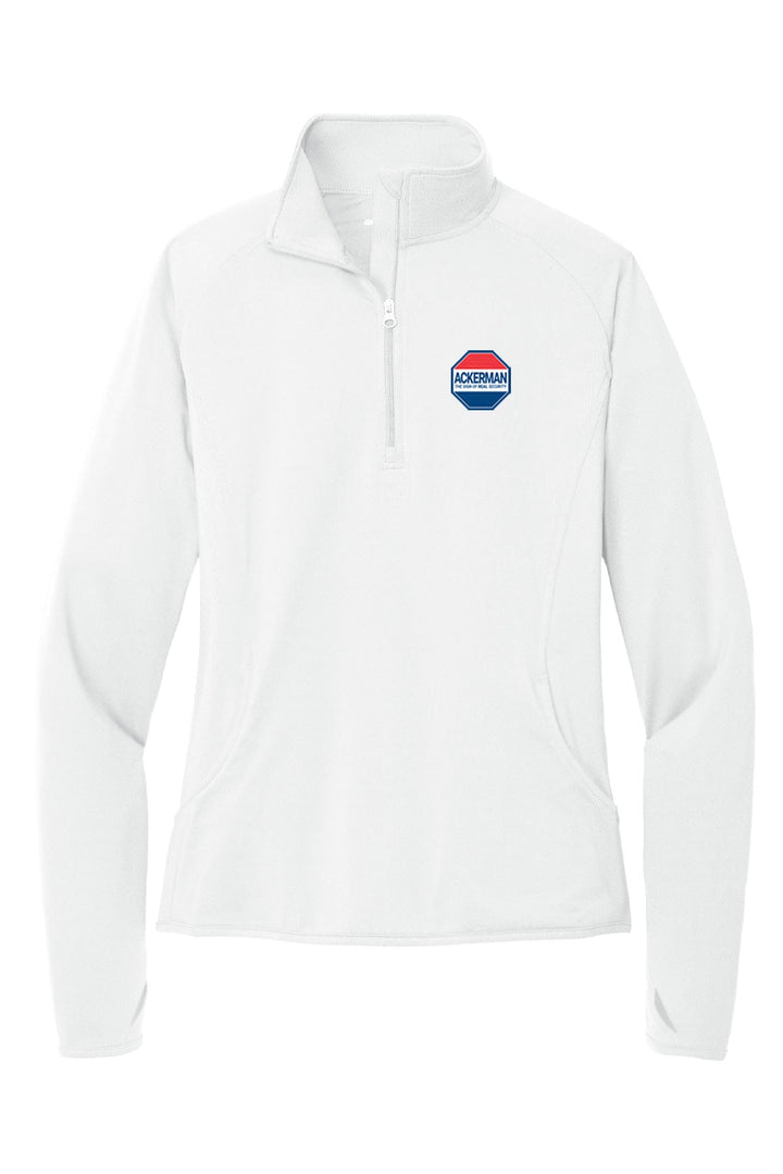Ladies Sport-Wick Stretch 1/4 Zip Pullover