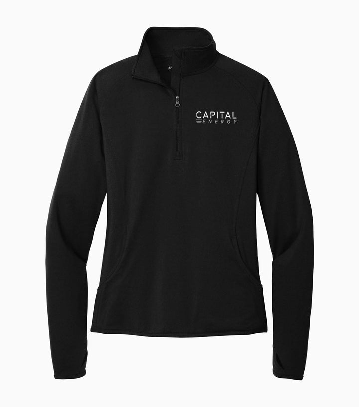 Ladies Sport-Wick Stretch 1/4-Zip Pullover