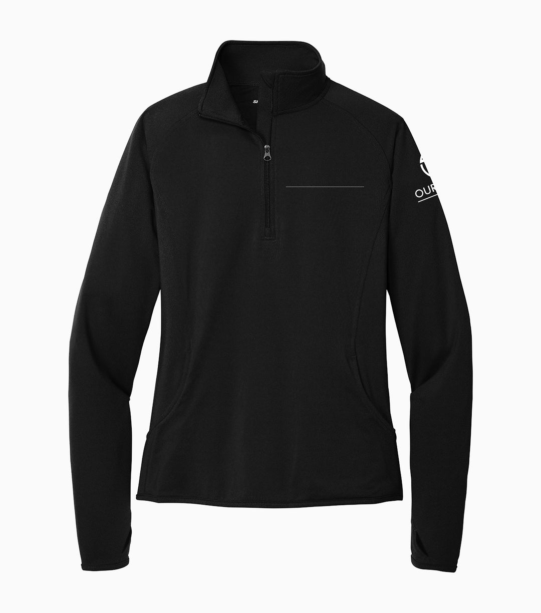 Ladies Sport-Wick Stretch 1/4-Zip Pullover