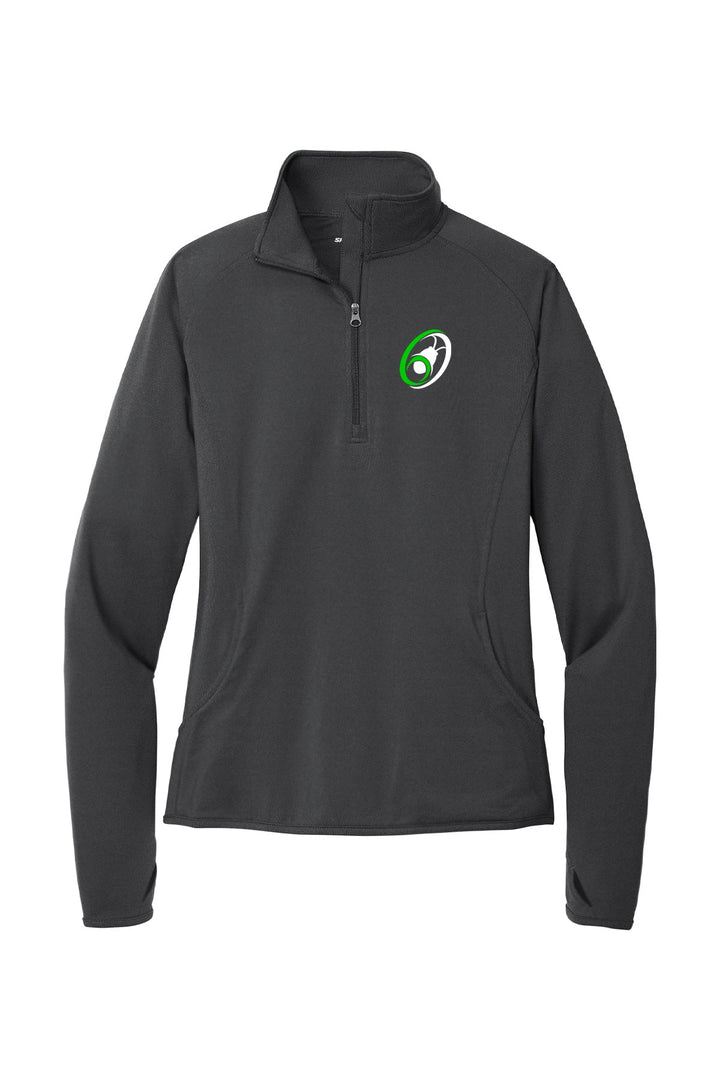 Ladies Sport-Wick Stretch 1/4-Zip Pullover