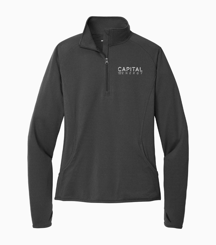 Ladies Sport-Wick Stretch 1/4-Zip Pullover