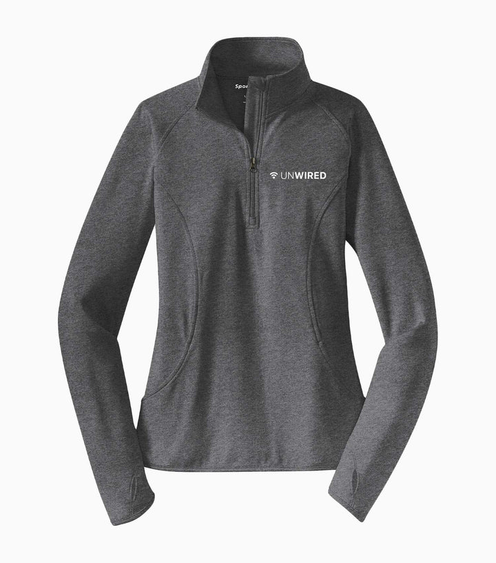 Ladies Sport-Wick Stretch 1/4-Zip Pullover
