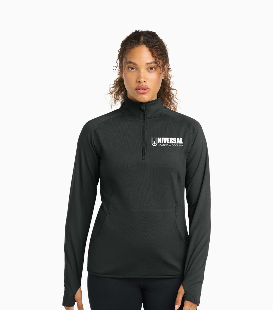 Ladies Sport-Wick Stretch 1/4-Zip Pullover