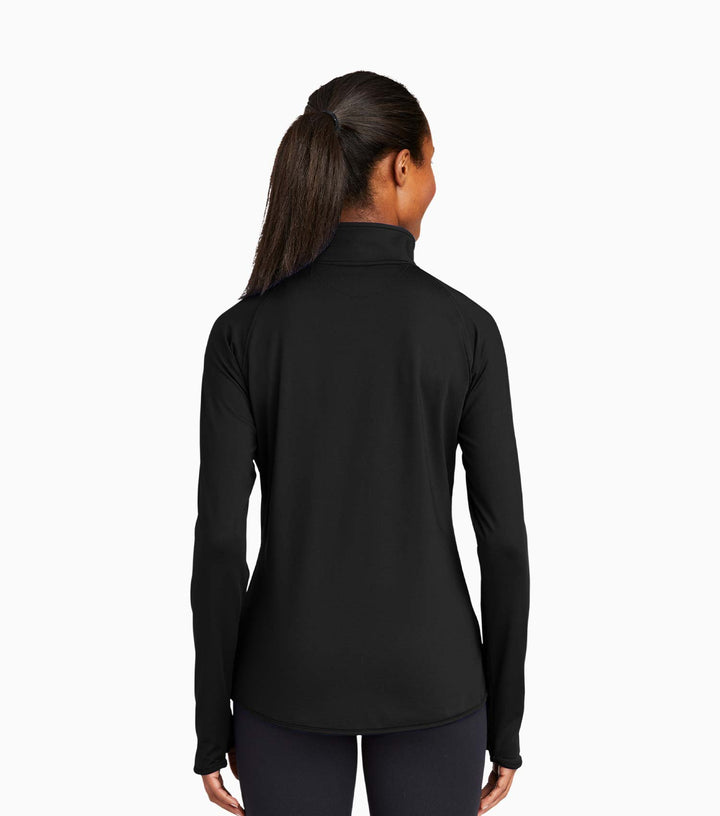 Ladies Sport-Wick Stretch 1/4-Zip Pullover