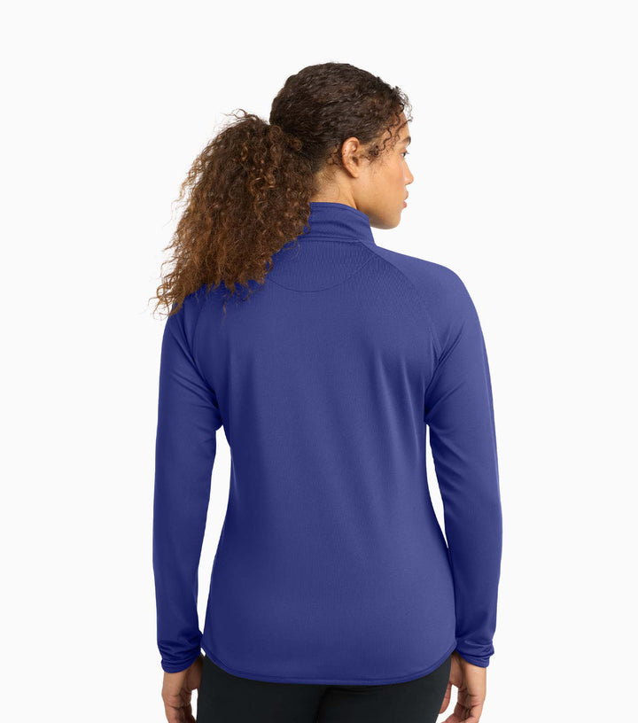 Ladies Sport-Wick Stretch 1/4-Zip Pullover